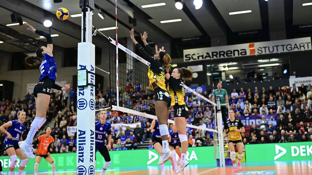 Allianz MTV Stuttgart gegen VfB91Suhl